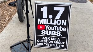 I put this sign in a secular college, then this happened.